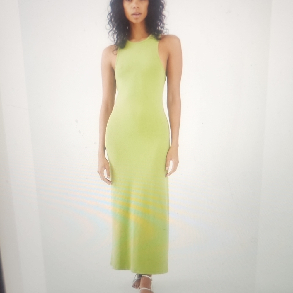 Third Form Intertwined Twist Back Tank Dress Size 10